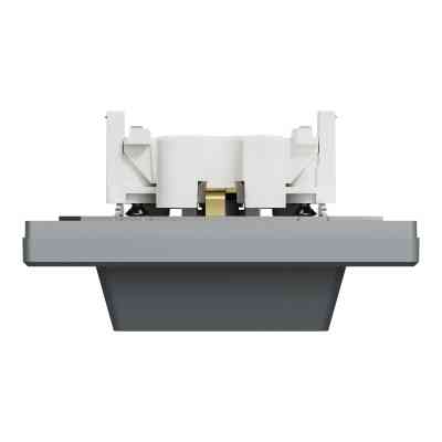 Розетка Schneider Electric ASFORA с заземлением двойная сталь 16А (EPH9900162) Винница