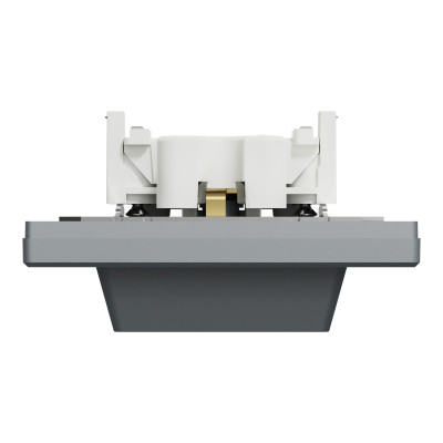 Розетка Schneider Electric ASFORA с заземлением двойная сталь 16А (EPH9900162) Винница - изображение 5