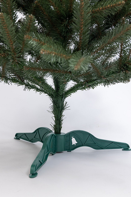 Штучна ялинка 2,2 м зелена, новорічна ялинка Різдвяна ніч SOK-3-6 Коломыя - изображение 2