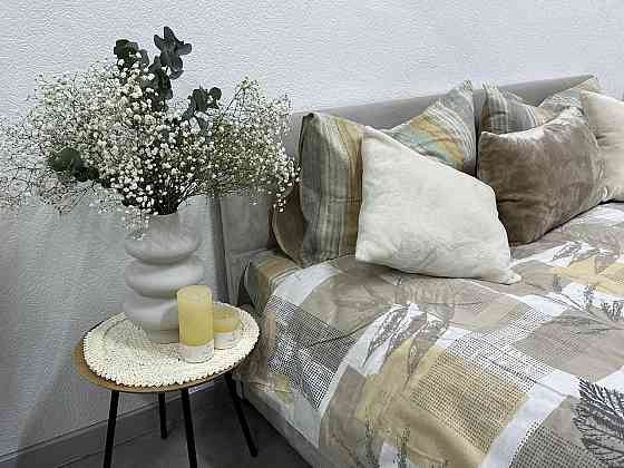 Ecotton Комплект постільної білизни Ecotton полуторний 150х215 см бежевий Листя Киев