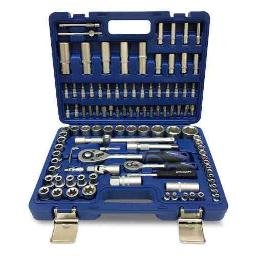 Автомобільний набір інструментів 1/4", 1/2" 108ед. (6-гр.) СТАНДАРТ STM-0108-6 Одеса