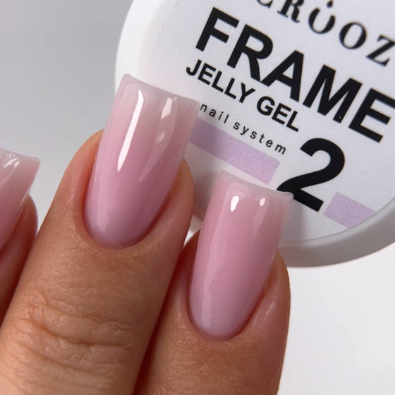 Гель-желе для нарощення нігтів Crooz Frame Jelly gel 02 15мл Херсон