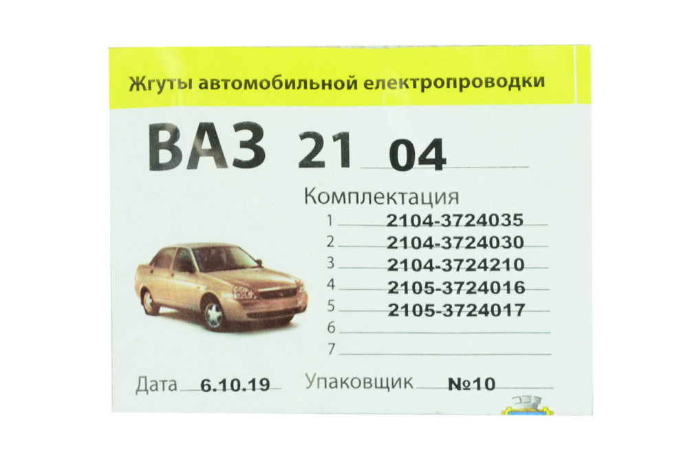 Проводка в сборе 2104 Мукачево - изображение 2