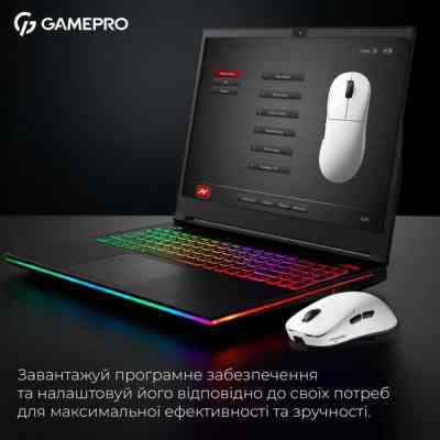 Мишка GamePro Asgard Loki Wireless/USB White (GM022W) Вінниця