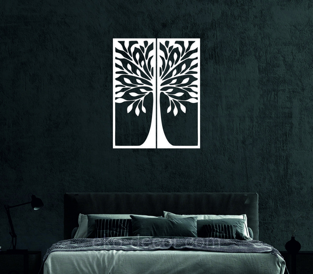 Декоративне настінне 3D Панно «Дерево»  Декор на стіну з об'ємом Київ - фото 3