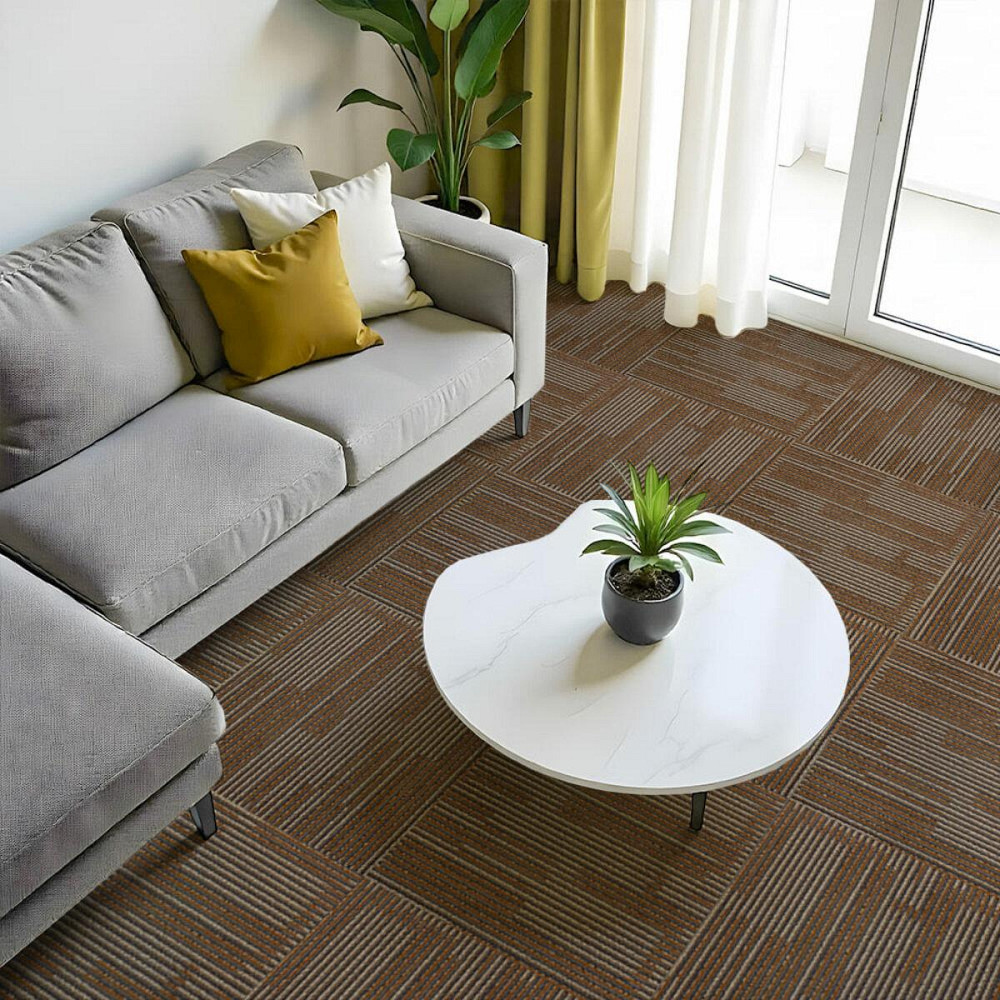 Плитка під ковролін коричнева Київ - фото 6