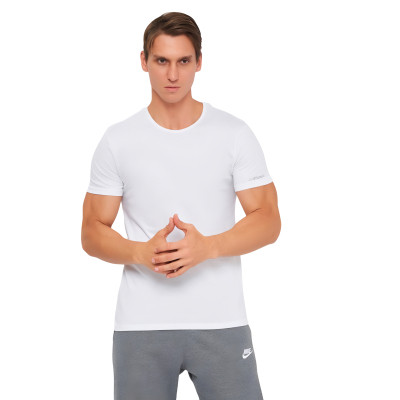 Футболка Kappa T-shirt Mezza Manica Girocollo K1305 Bianco білий XXL (8052394816127) Вінниця - фото 1