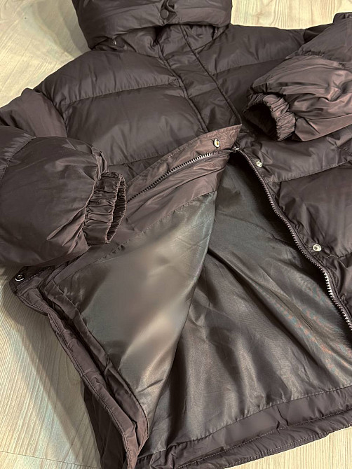 Куртка жіноча Lady Yep 10008 довга оверсайз пуффер з капюшоном коричнева, коричневий, 44 Київ - фото 14