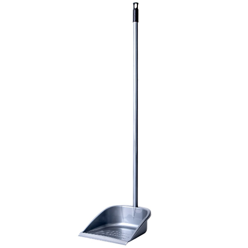 Совок для прибирання сміття довга ручка сірий Євро Алеана Житомир - изображение 1