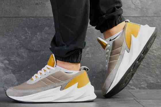 Термо Кросівки Adidas $harks Сірі Чоловічі Адідас Бежеві Акули Єврозима (розміри: 41,42,43,44,45) Відео Огляд Дніпро