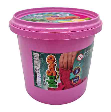 Набір креативної творчості "Кінетичний пісок" KidSand" KS-01-01 відро 1000г Фіолетовий Вінниця
