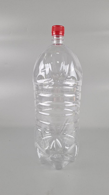 Пластикова пляшка ПЕТ 3,0 л, прозора з кришкою СБ (50 шт.) Харків - фото 1