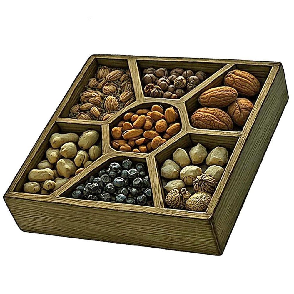 Менажница деревянная 