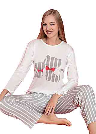 Пижама женская хлопок интерлок ML4133 XXL Киев