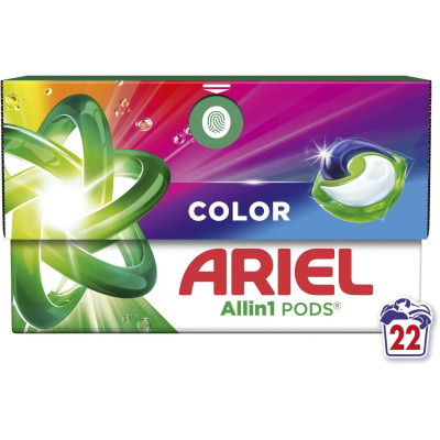 Капсулы для стирки Ariel Pods All-in-1 Color Для цветного 22 шт. (8700216765336) Винница - изображение 2