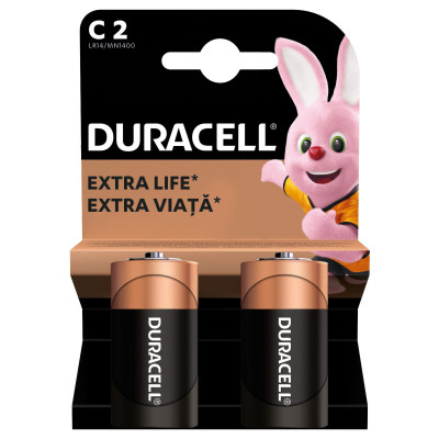 Батарейка Duracell C LR14 лужна 2шт. в упаковці (5000394052529 / 81483545) Вінниця - фото 2