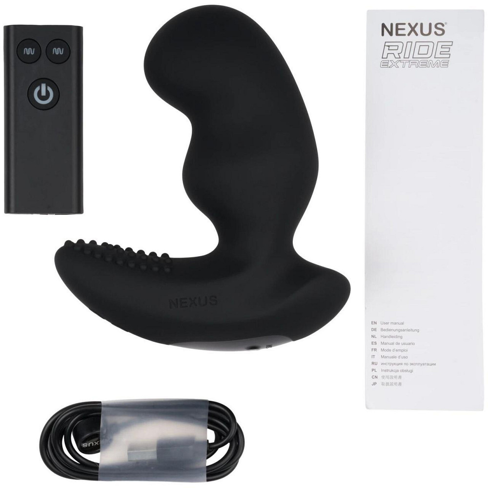 Масажер простати Nexus RIDE EXTREME, 2 мотори, пульт ДК Sex Aura Київ - фото 7