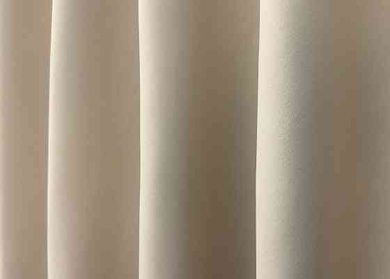 Комплект коротких штор VR-Textil Bagema Rvs № 1545ш Бежевий 130х170 см 2 шт (35-0229) Київ