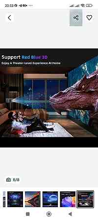 Проєктор Everycom HQ10W DLD GT300 Гарантія! Київ