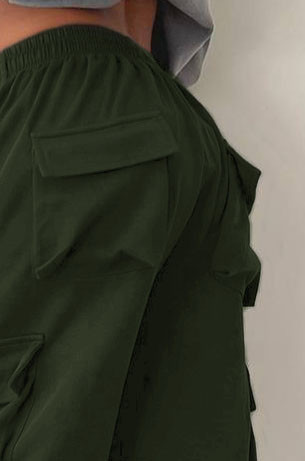 Штаны карго женские трикотажные Хаки 48/52 Харьков - изображение 2