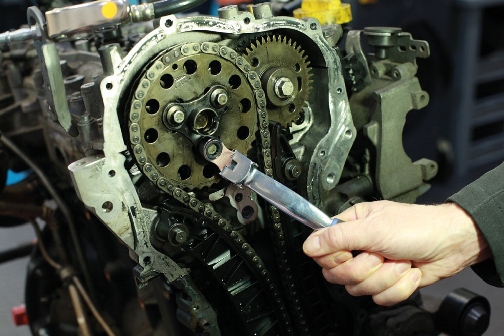 Тріскачкова рукоятка з комплектом насадок 3/8