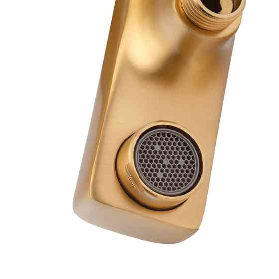 Змішувач для ванни Haiba KUBUS 009  BRUSHED GOLD   ( HB9628 ) 20088 Харьков