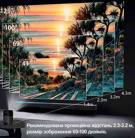 Карманный LED проектор с аккумулятором Alincoo S10 Харьков