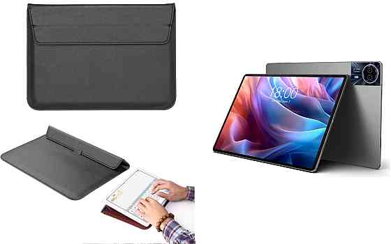 Чехол-конверт VitoCase для Teclast T65 Max, с функцией подставки для планшета Черный Киев