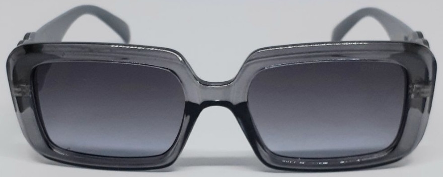 Брендові хітові жіночі окуляри сірий градієнт із камінчиками. Київ - фото 7