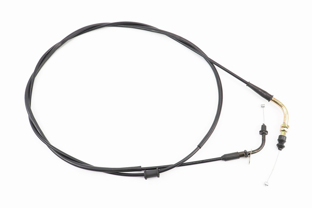 Трос газу 4Т-50cc (кріплення верхнє з шайбою) (трос 209см; кожух 199см) Киев - изображение 1