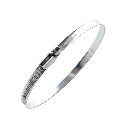 Хомут черв'ячний оцинкована сталь 50-70мм W1 50 шт/уп APRO Житомир