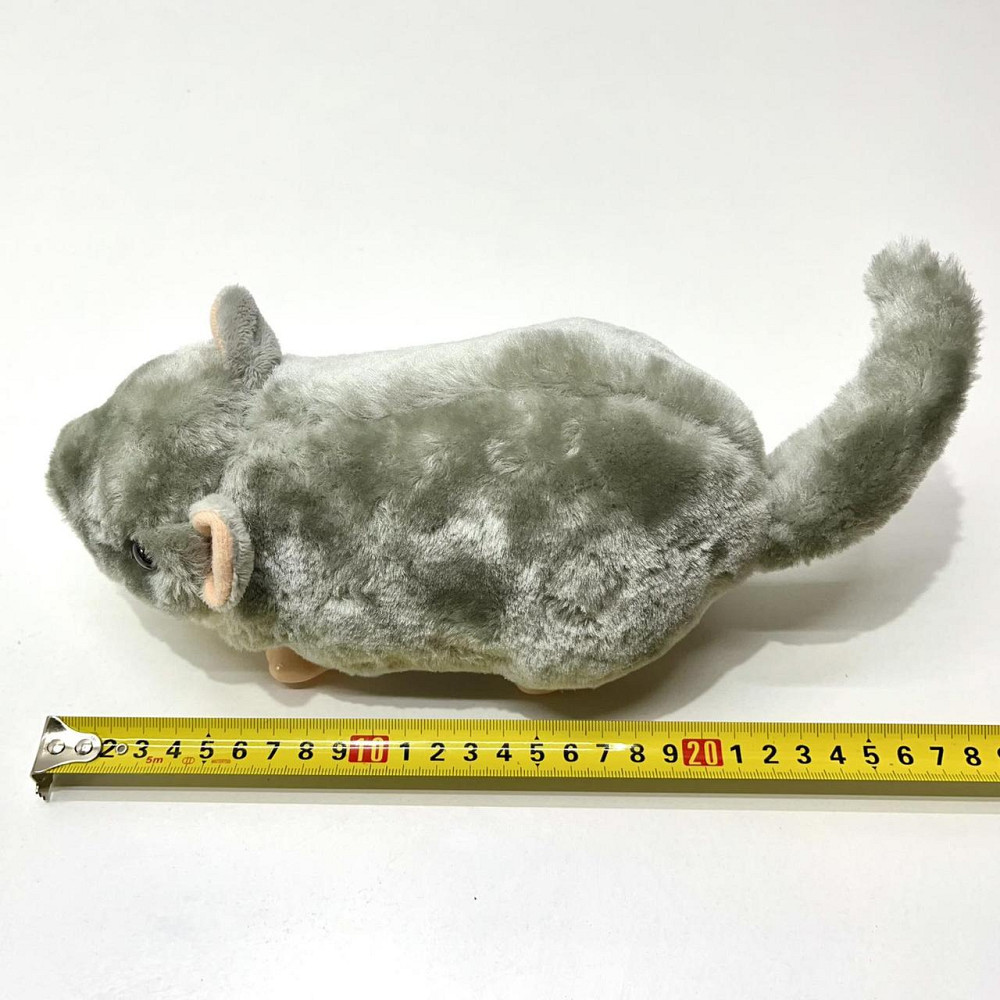 М'яка іграшка Шиншилла на радіокеруванні інтерактивна їздить 21см Сіра (8858-8068) Чернігів - фото 7