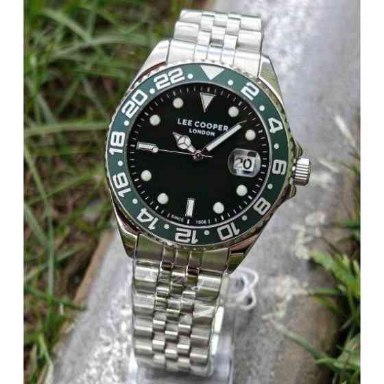 Годинник чоловічий наручний водонепроникний Lee Cooper Daytona (Зелений) Вінниця