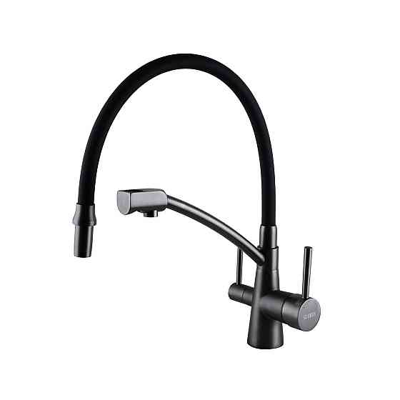 Змішувач для кухні під осмос Globus Lux LAZER GLLR-0700-11-GRAPHITE Київ