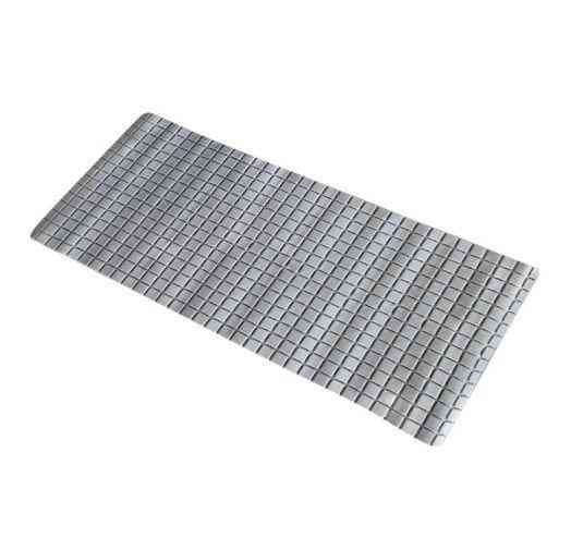 Силиконовый коврик для ванны и душа Bathlux 78 х 35 см резиновый ПВХ , нескользящий, люкс качество Серый Каменец-Подольский