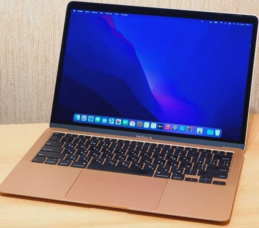 Ноутбук: Apple MacBook Air 13" M1 8/256Gb.АКБ 15 год.(36 Циклів) Київ - фото 4
