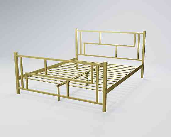 Ліжко двоспальне Amis 140x190 золотий Київ