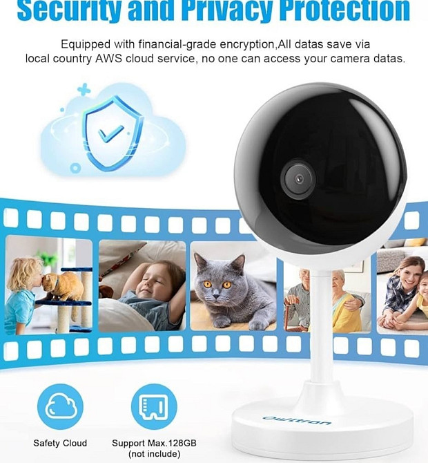 Внутрішня камера безпеки Owltron, 2 камери Харків - фото 3