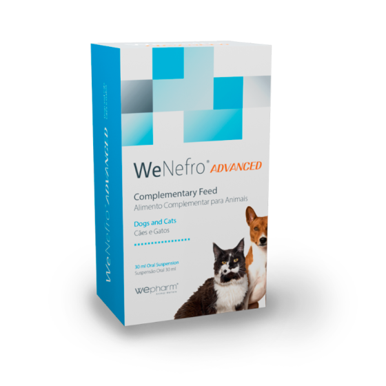 Суспензія Wepharm WeNefro Advanced ВіФарм ВіНефро Едвансд для підтримки функції нирок у тварин, 30 мл Вінниця