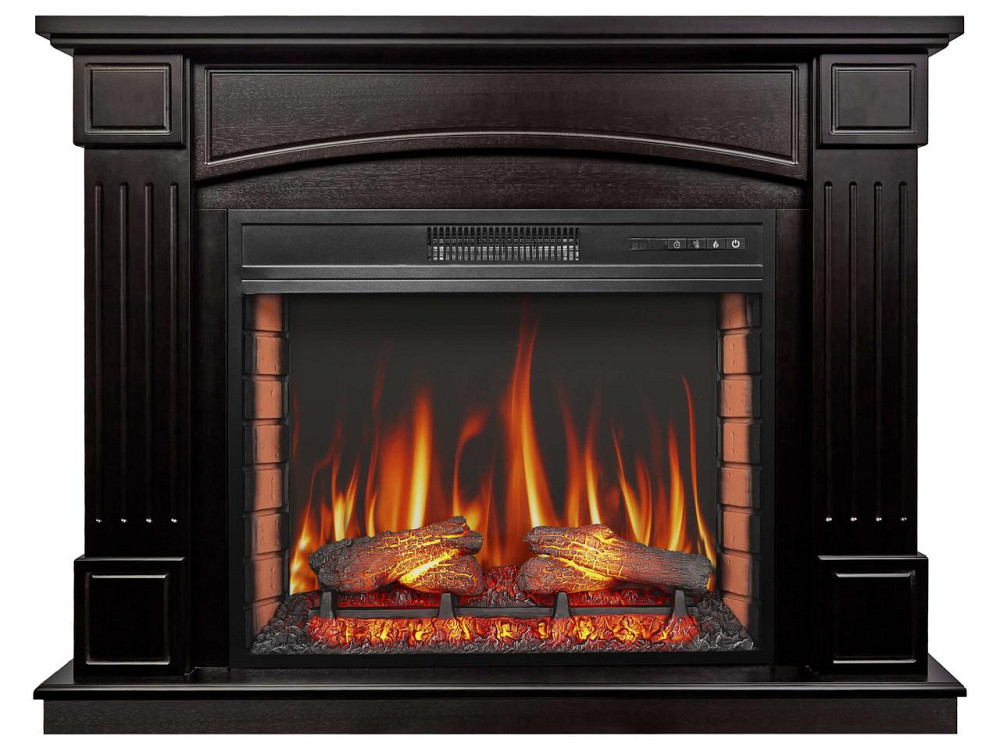 Камінокомплект ArtiFlame Boston AF28S венге з обігрівом і звуком горіння вогню Львів - фото 2