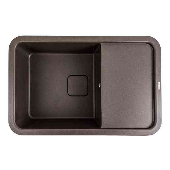 PLATINUM Гранітна мийка для кухні Platinum 7850 CUBE матова Темна скеля Київ