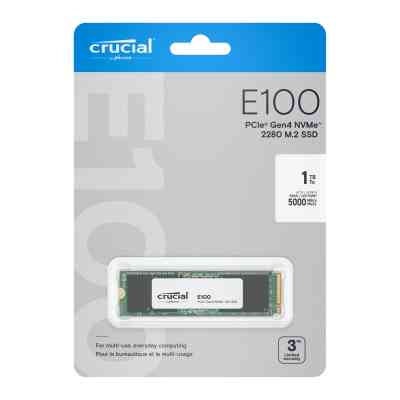 Накопитель SSD M.2 2280 1TB E100 Micron (CT1000E100SSD8) Винница