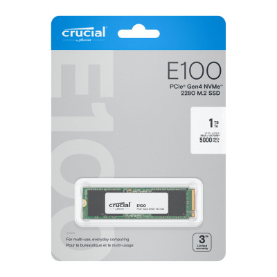 Накопичувач SSD M.2 2280 1TB E100 Micron (CT1000E100SSD8) Вінниця - фото 4