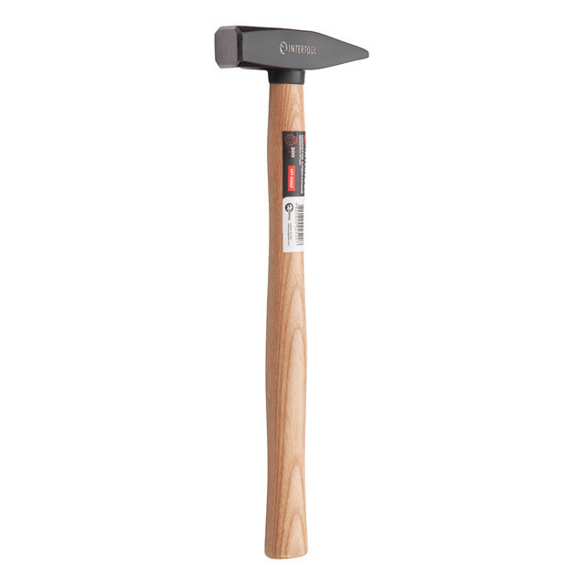 Молоток слесарный, 300 г, ручка из ясеня INTERTOOL HT-0252 Киев - изображение 8
