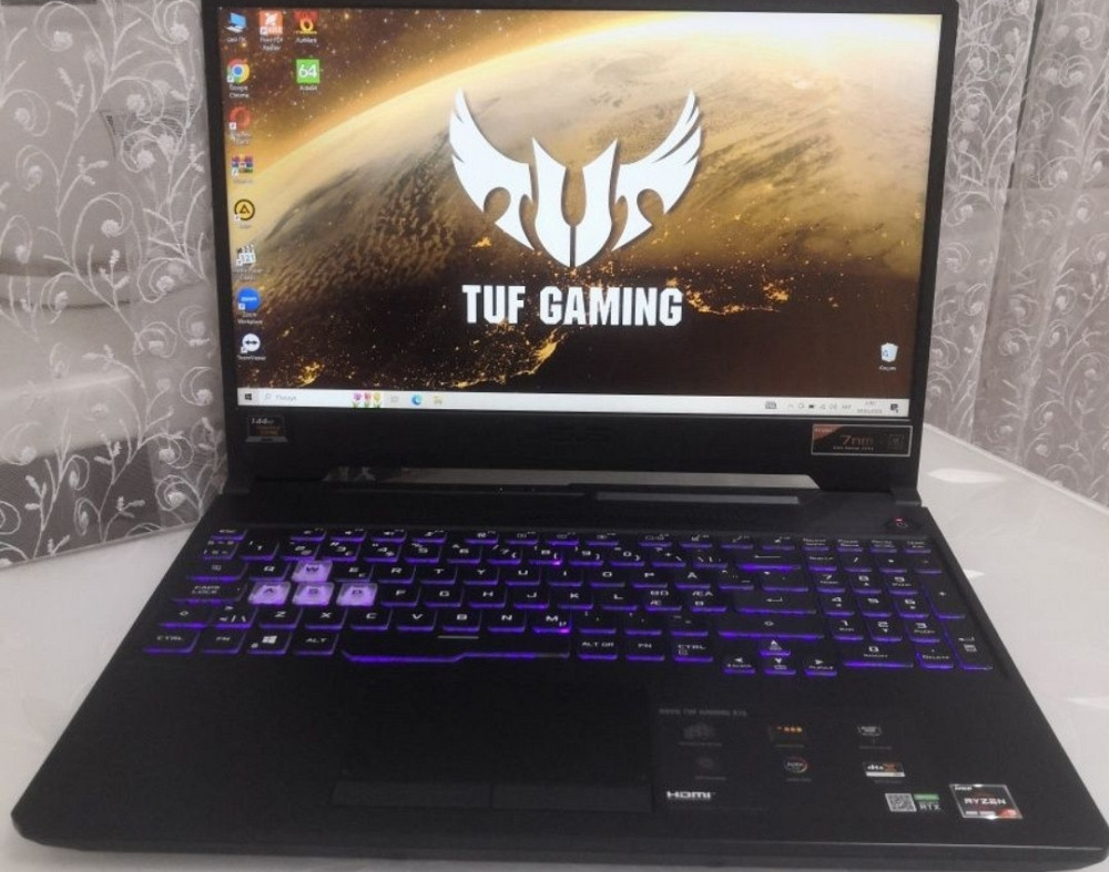 Ноутбук: ASUS TUF A15/144Hz./RYZEN 9 4900H/ RTX 2060 6Gb./ RAM16GB / SSD Київ - фото 1