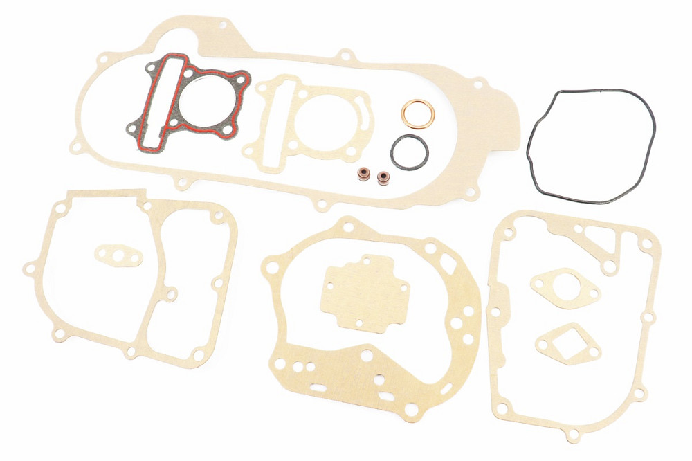 Прокладки двигуна 80cc-47мм, к-кт 15 деталей, короткий варіатор, тип1 Київ - фото 1