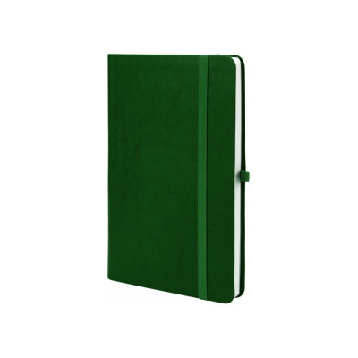 Книга записна Optima А5 NEBRASKA, м’яка обкладинка, гумка, білий блок лінія, зелений (O20124-04) Вінниця - фото 1