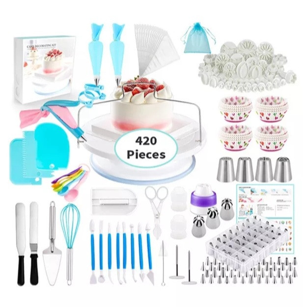 Набор для кондитера 420 деталей разноцветный Киев - изображение 1