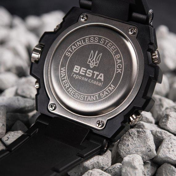 Годинник чоловічий наручний Besta Tattoo (Чорні) Вінниця - фото 3