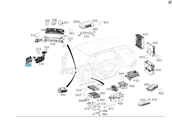 Mercedes-Benz  A1669067701 Реле струму на гнізді запобіжників ML/GLE W166 GLE Coupe C292 GL/GLS X166 Одеса